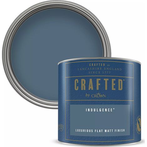 Crown Crafted Flat Matt Emulsion 125ml - Indulgence (1/3)