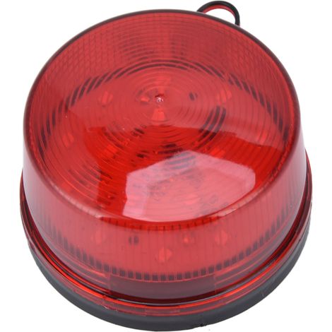 Feu stroboscopique LED pour voiture, camions et bus, 15 LED, 12 V CC, 5 W, rouge. (1/5)