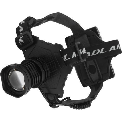 Lampe frontale rechargeable pour la pêche, le camping et le cyclisme, avec éclairage LED intégré. (1/5)