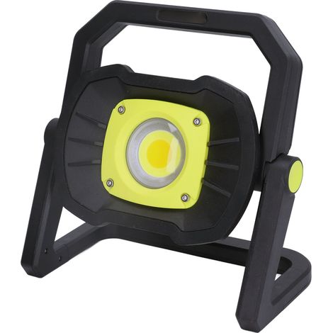 Lampe de travail COB pliable, luminosité et angle réglables, rechargeable, portable, multifonction, éclairage LED, idéale pour atelier, bricolage, chantier, usage intérieur/extérieur. (1/5)