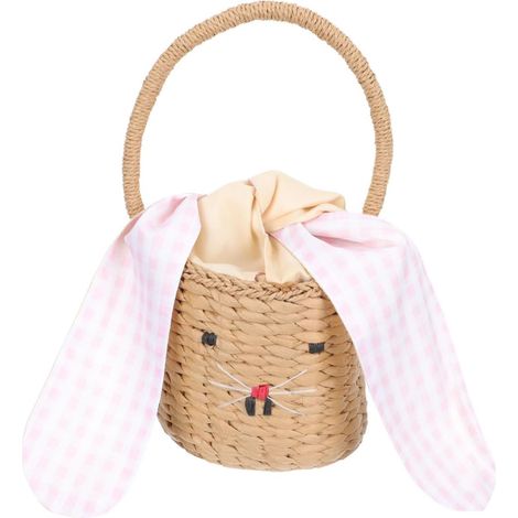 Porte-main Tissé Rotin Panier Décoratif Pour Garçon Fille Panier Panier (1/5)