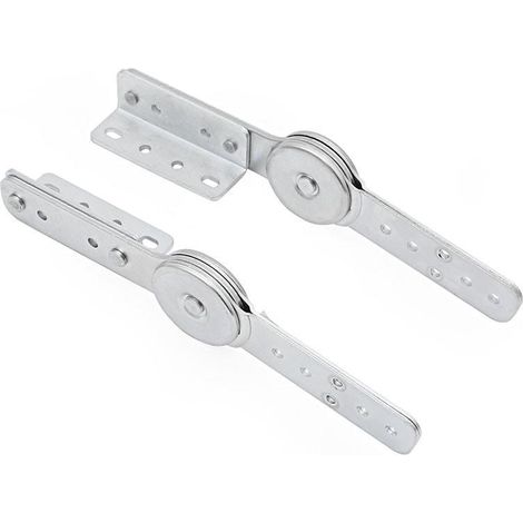 resorte derecha-izquierda 10p zincado antih.90-180 duali resorte compas plano c/escuadra cabecero para sofa