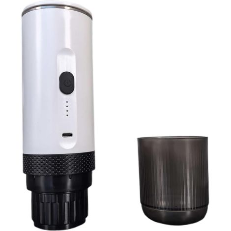 Cafetière expresso sans fil, 20bar, blanc, pour voyage et bureau (1/5)