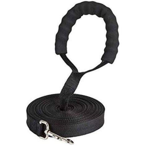 FENOPLASTICALaisses de dressage Laisse Chien, Laisse Corde pour Chien avec Poignée Rembourrée Douce, Laisse de Dressage Longue Pour Chiens de Grande à Petite Taille (1/3)