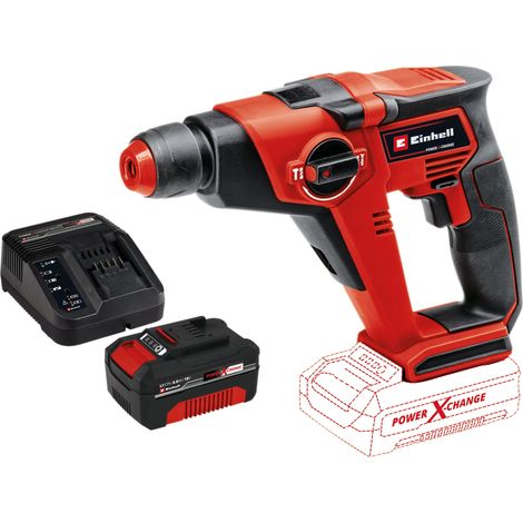 EINHELL Marteau-perforateur sans fil TE-HD 18/12 Li Kit (1x 4,0 Ah)