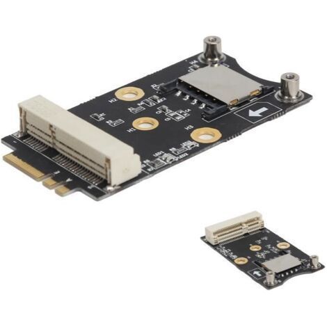 Adapter M.2 Vers Mini PCI‑E Avec Module Wifi 3G 4G SIM Slot