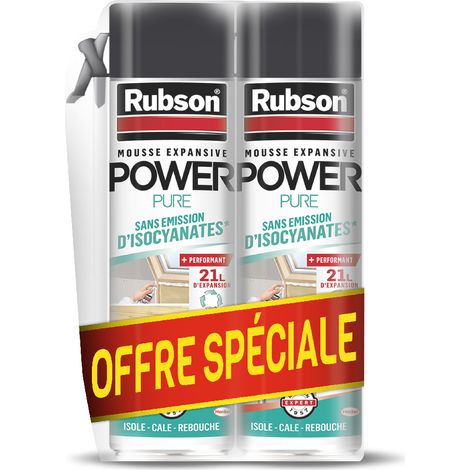 RUBSON - RUBSON MOUSSE EXPANSIVE POWER MULTI USAGES LOT DE 2 (1/4)