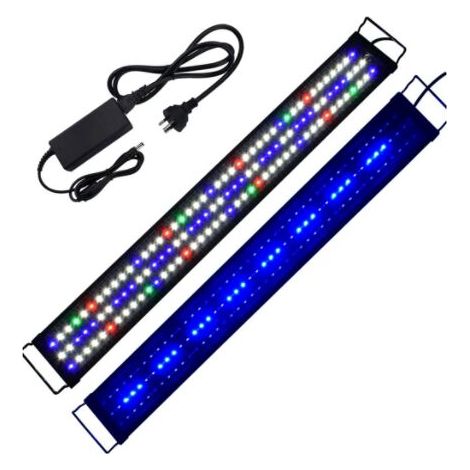 Lampe d'aquarium avec support extensible réglable pour la croissance des plantes d'aquarium,90-110 cm Éclairages pour Aquarium (1/5)