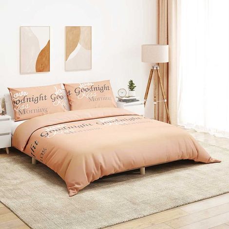 Parure de lit rose, 140 x 200 cm, coton (1/5)