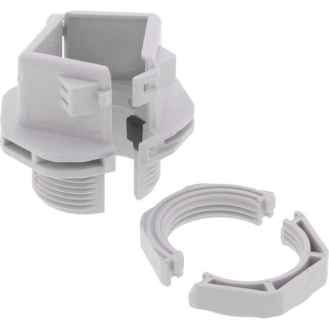 Wiska 10108667 Presse-étoupe avec écrou de bloquage M50 Polyamide gris clair (RAL 7035) 1 pc(s) (1/2)