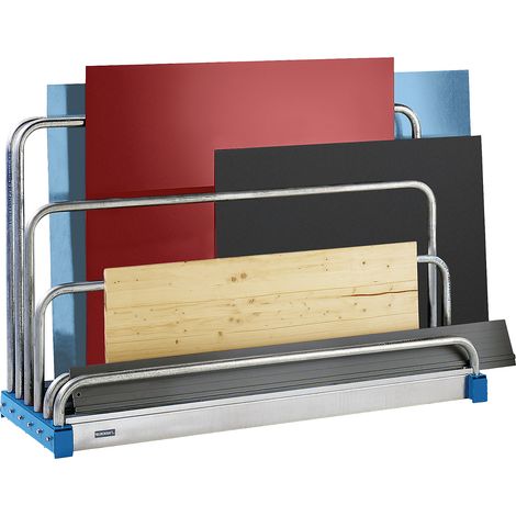 eurokraft pro, Rack à tôles, 5 emplacements, L x l x h 1600 x