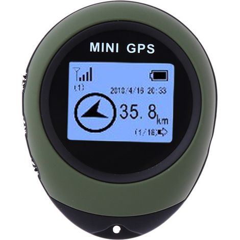 traceur GPS portable pour l'alpinisme, lecture de traces GPS (1/4)