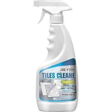 Jue-Fish Nettoyant pour carrelage de salle de bain - Nettoyage des sols carrelés - Polissage et brillance (1/4)