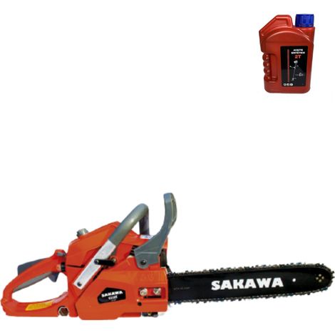 Motosierra Gasolina 38cc 16" + Aceite 2 Tiempos (1/5)