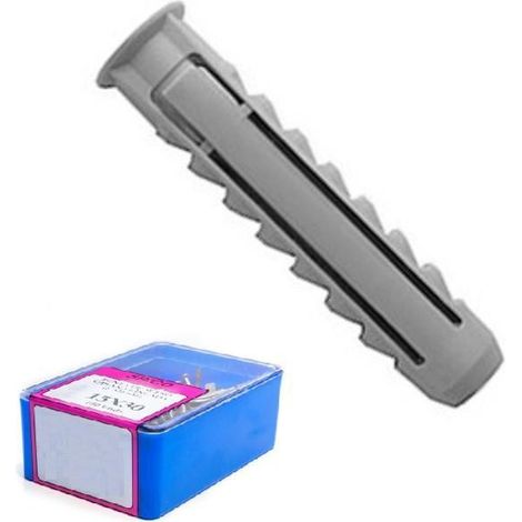 DUVER caja bricolaje taco nylon tipo ''s'' med.taco 10-50 , 0CAJA