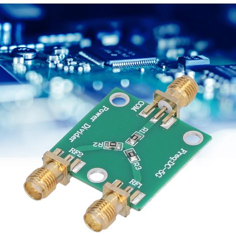 Diviseur de puissance résistif, commutateur diviseur de puissance bidirectionnel RF à large bande DC-5 GHz, 0,5 W. (1/5)