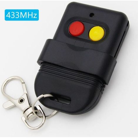 2 télécommandes porte garage, commutateur DIP 8 positions, fréquence 433 MHz, compatible SMC5326P-3, pour moteurs de portails résidentiels