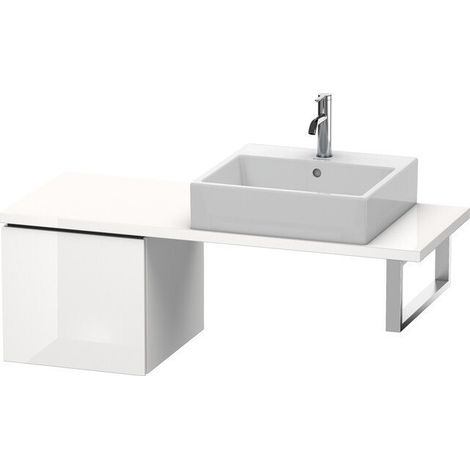 Consolle bassa L-CUBE 400x420x477mm cemento