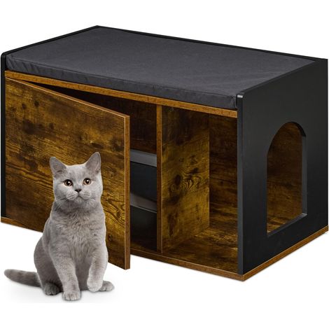 Gabinete para gatos en diseño industrial