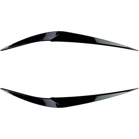 Enjoliveur de phare avant pour X1 F48 Xdrive 15-21 Noir brillant--