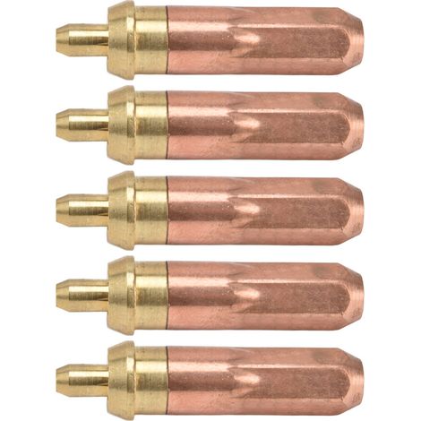 5 Embouts de Chalumeau Découpe Acétylène G01-300 4 Torche Soudure Accessoires Kit (1/5)