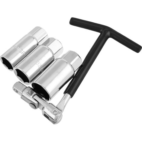 1 Définition De La Bougie D'allumage Ensemble De Clés En Métal Socket De Boucherie D'allumage Socket De Remplacement De La Voiture De Réparation De Voitures Kit D'outils Pour Les