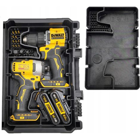 ORGANIZADOR DeWalt ToughSystem 2.0 PARA DESTORNILLADOR DCF809 DCD794 3DMX (1/5)