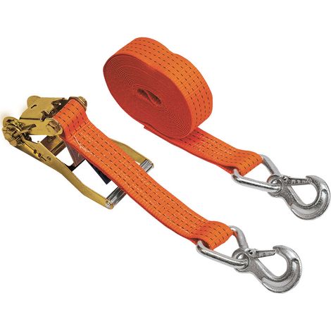 HM Müllner Zurrgurt mit Karabinerhaken - zweiteilig - 8m/50mm - 4000 daN