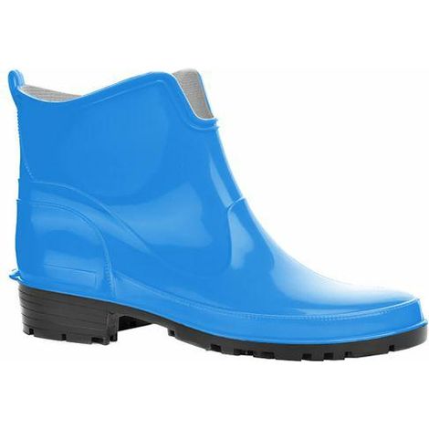 LEMIGO Botas de Goma Caucho Para Mujer Botas de Agua Impermeable Elke (Azul, numeric40)