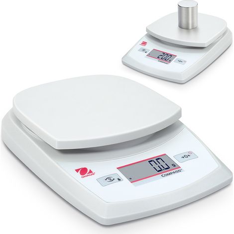 Balance de laboratoire technique universelle à piles COMPASS CR 5200g / 1g - OHAUS CR5200 (1/5)