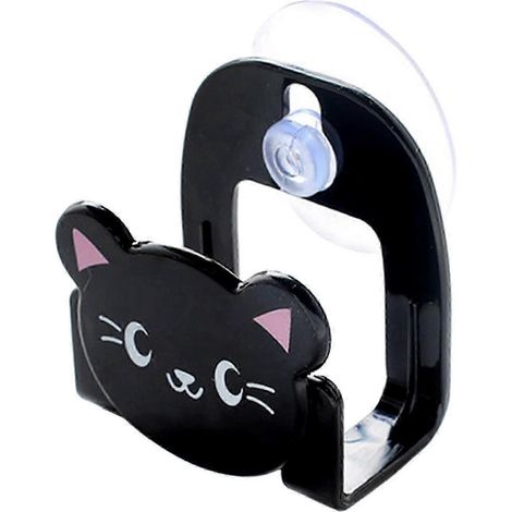 Égouttoir à ventouses pour évier, porte-éponge, porte-brosse vertical antirouille, panier d'évier-Black (1/5)