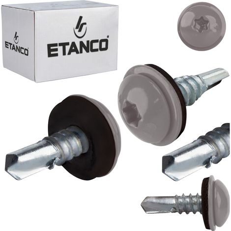 Selbstschneidende Schrauben GT5 PH (Z14) 5,5x19mm RAL 9007 (1/5)