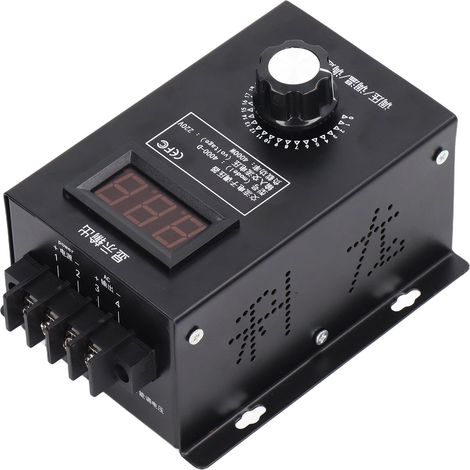 Régulateur de tension SCR à affichage numérique LED, variateur multifonction 220VAC, interrupteur de régulation précis (1/5)