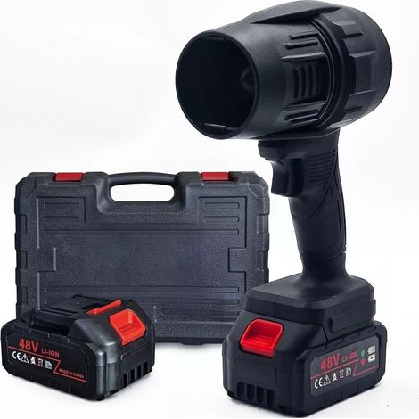 DISCORAMA® SOFFIATORE A DOPPIA BATTERIA 48V PER FOGLIE ASCIUGATRICE TURBO VENTOLA PER AUTO (1/5)