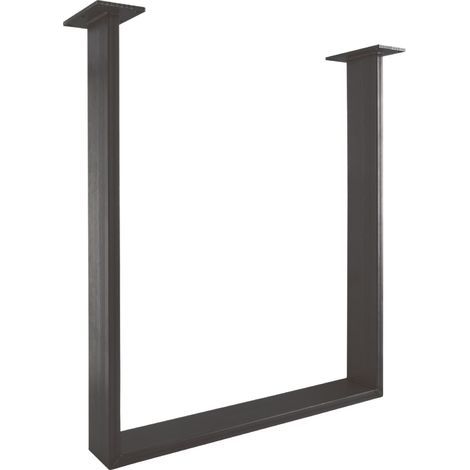 SIMAUSROM Tischkufe Regular Stahl schwarz lackiert (1/5)