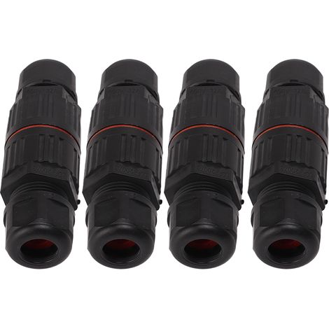 Connecteurs Aviation 5 Broches IP68 Étanches, 450V 32A, en PA66 pour Câblage et Sertissage (1/5)