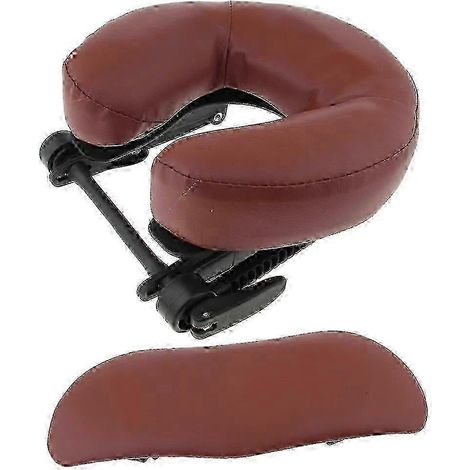 Table de massage de salon avec appui-tête, chaise de spa pliante, coussin de plateforme rouge (1/5)
