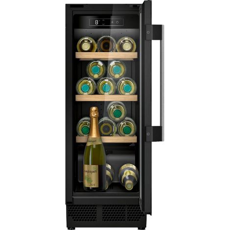 Frigorifero da incasso Neff KU9202HF0 Nero con capacit� di 21 bottiglie, controllo della temperatura da 5 a 20�C, struttura e interno neri (1/5)