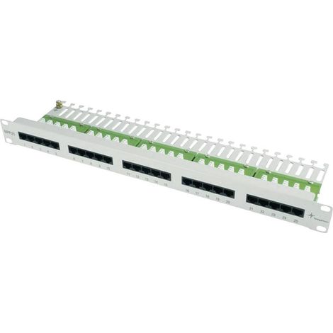 Panneau de brassage 24 ports Telegärtner 100007031 CAT 3 1 UH W70082 (1/2)