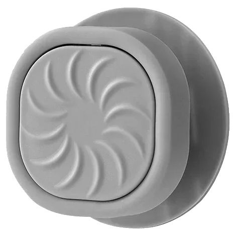 Porta sacchi della spazzatura, design girevole, facile installazione, grigio - 1 pezzo (1/2)