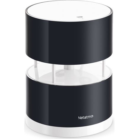 Netatmo – Anémomètre intelligent sans fil – Mesure précise des vitesses et directions du vent – Résistant aux intempéries – Connectivité smartphone