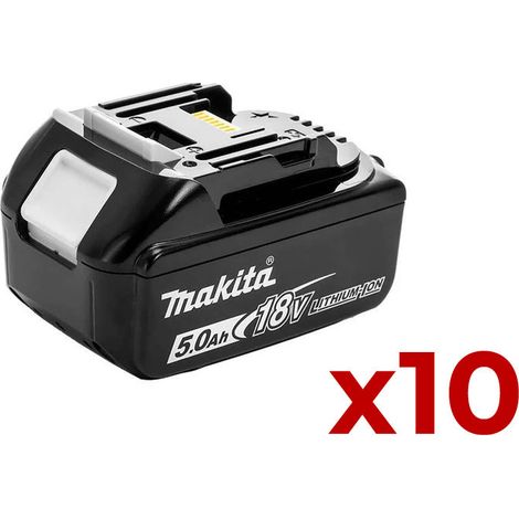 Lote de 10 Baterías MAKITA BL1850