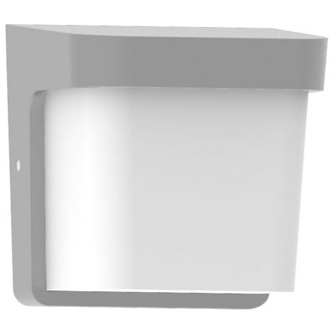 FAB 127061028 Außen-Agar auftragen 1xe27 Grau Ip65 Polycarbonat 17x17x14 Cm (1/2)