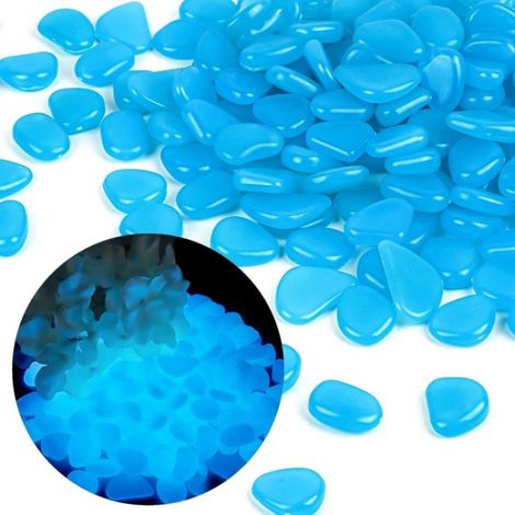300 pierres luminescentes, pierres décoratives pour pots de fleurs,