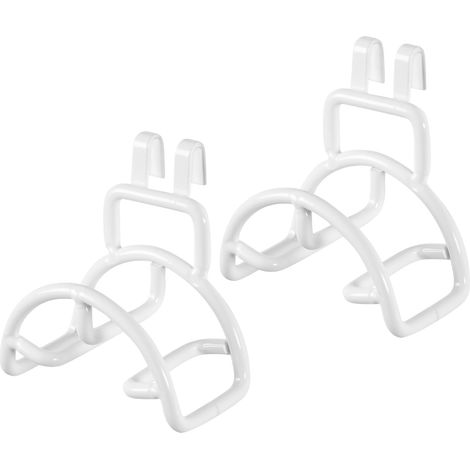 Lot de 2 porte sacs pour système Xtend blancs - COMPACTOR - 7.5 x 5 x H.8 CM - Blanc (1/5)