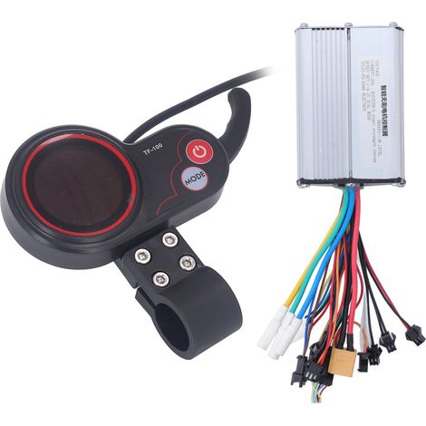 Contrôleur moteur sans balais 350W 20A pour vélo électrique, trottinette, fauteuil roulant, mini moto, 36V, boîtier alliage aluminium (1/5)