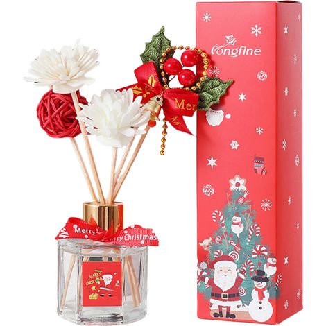 Diffuseur De Parfum - 50 ml - Pour Maison Salle De Bain Chambre Toilettes - Version Ambre Lis (1/5)