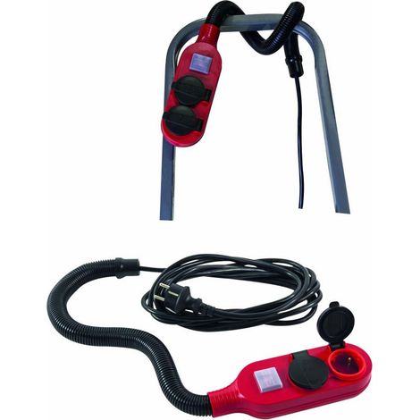 REV Verlängerungskabel mit Biegeschlauch 5m, IP44 Elektrische Kabel & Leitungen (1/5)