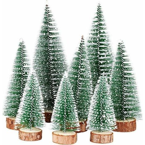 Artificial Mini Christmas Tree, Miniature Mini Christmas Tree for Indoor Use, Tabletop Tree Decoration for Christmas Party (1/5)