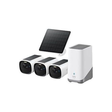 eufyCam E40 3-Cam Kit (HomeBase S380 and Solar Panel)